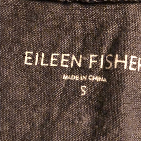 Eileen Fisher Silver Metallic Linen Tank Top Sz S - Picture 6 of 8
